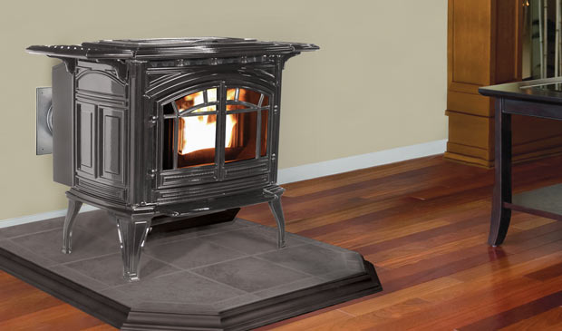 The M55 Cast Iron Pellet Freestanding Stove