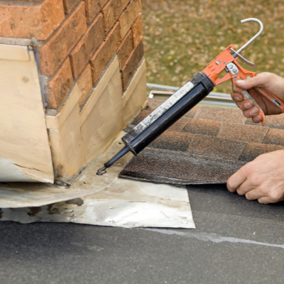 Chimney flashing repair - Dunrite Chimney