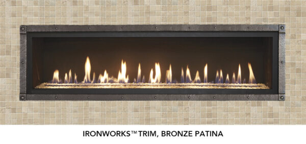 Stock Image - Fireplace X - 6015 High Output Deluxe Fireplace X Gas Fireplace - Dunrite Chimney and Stove