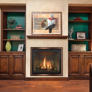 Stock Image - Kozy Heat Bayport 41 Fireplaces - Dunrite Chimney and Stove