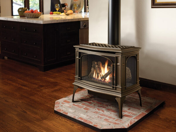 Stock Image - Lopi Greenfield™ Gas Stoves - Dunrite Chimney and Stove