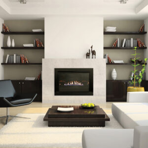 Stock Image - American Hearth - Loft Series, Small American Hearth - Dunrite Chimney and Stove