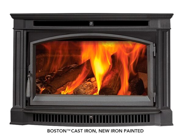Stock Image - Lopi Large Flush Wood NexGen-Fyre™ Arch Inserts - Dunrite Chimney and Stove