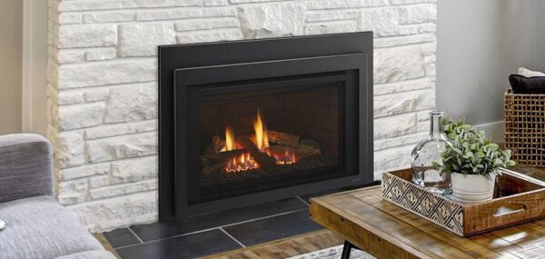 Stock Image - Majestic Jasper Series Direct Vent Gas Fireplace Insert Majestic Gas Insert - Dunrite Chimney and Stove