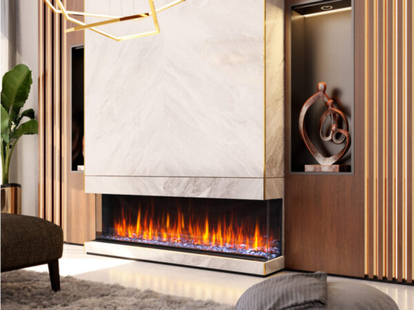 Stock Image - Kozy Heat Osseo eSeries Electric Fireplaces - Dunrite Chimney and Stove