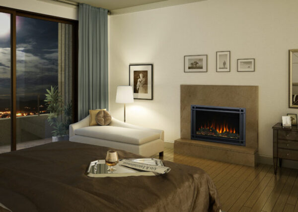 Stock Image - Kozy Heat Osseo Insert/Built In Electric Fireplaces - Dunrite Chimney and Stove
