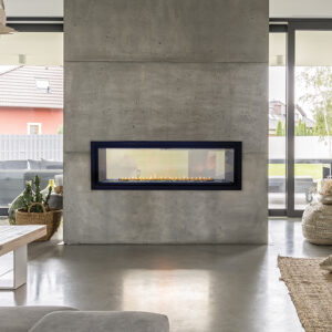 Stock Image - American Hearth - Boulevard 48-inch See-Through American Hearth - Dunrite Chimney and Stove