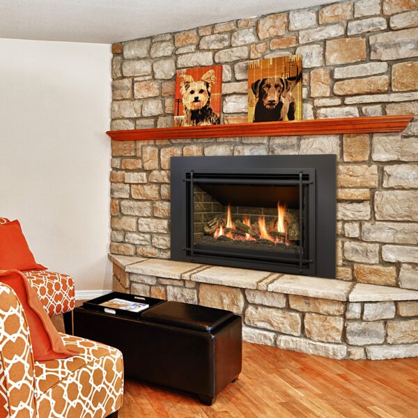 Stock Image - Kozy Heat Chaska 335S Gas Inserts - Dunrite Chimney and Stove