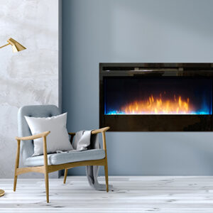 Stock Image - American Hearth - Nexfire Linear 34-inch American Hearth - Dunrite Chimney and Stove