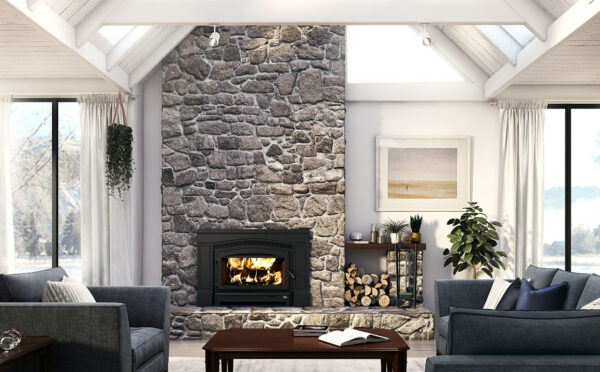 Stock Image - Osburn Matrix 2700 Wood Insert Inserts - Dunrite Chimney and Stove