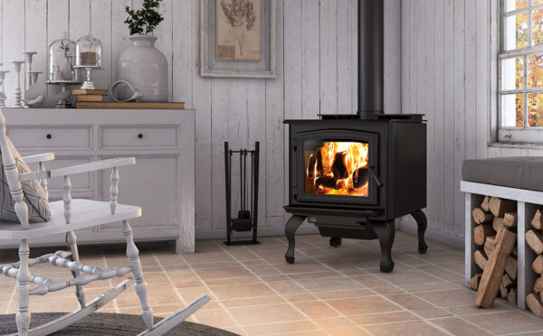 Stock Image - Osburn 3300 Wood Stove Osburn Stoves - Dunrite Chimney and Stove