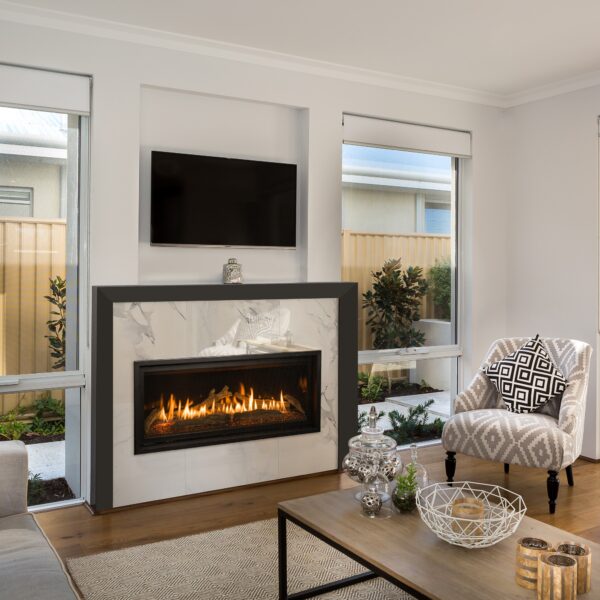 Stock Image - Kozy Heat Slayton 42 S Fireplaces - Dunrite Chimney and Stove