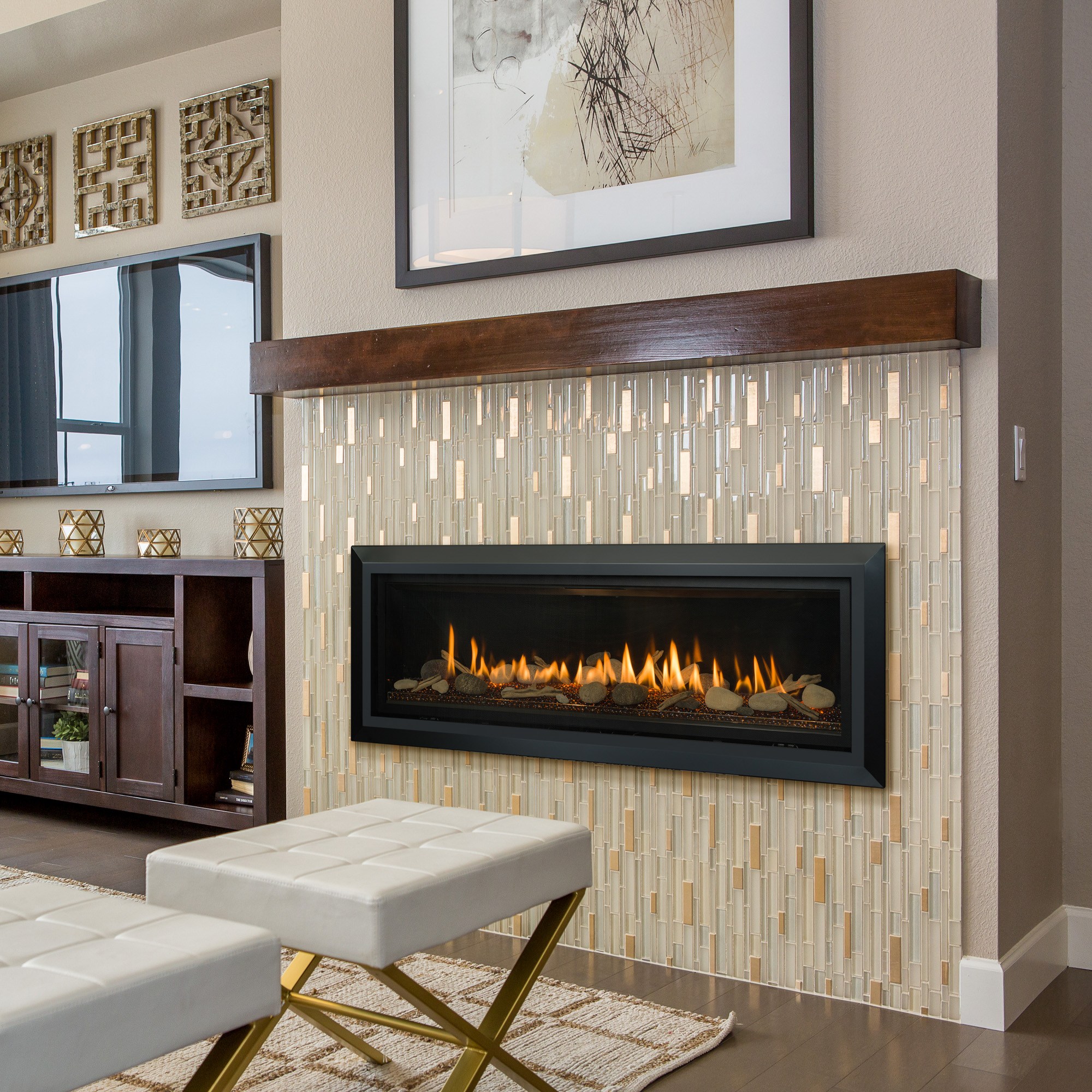 Stock Image - Kozy Heat Slayton 60 Fireplaces - Dunrite Chimney and Stove