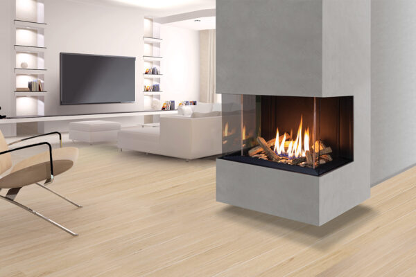Stock Image - Urbana - U30 Bay Fireplace Urbana Gas Fireplace - Dunrite Chimney and Stove