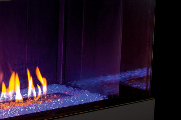 Stock Image - Urbana - U30 Bay Fireplace Urbana Gas Fireplace - Dunrite Chimney and Stove