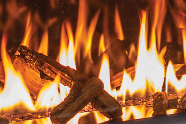 Stock Image - Urbana - U30 Screened Bay Fireplace Urbana Gas Fireplace - Dunrite Chimney and Stove
