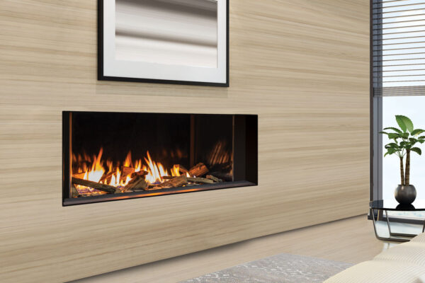 Stock Image - Urbana - U50 Linear Fireplace Urbana Gas Fireplace - Dunrite Chimney and Stove