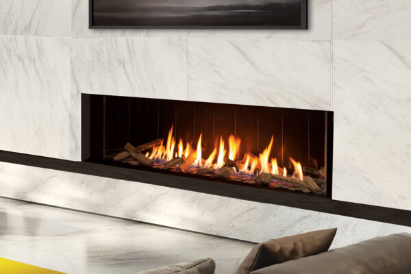 Stock Image - Urbana - U70 Linear Fireplace Urbana Gas Fireplace - Dunrite Chimney and Stove