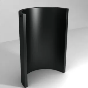 Stock Image - MF Fire - Nova Reduced Clearance Kit MF Fire - Dunrite Chimney and Stove