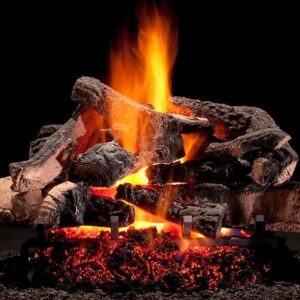 Stock Image - Hargrove - Rustic Timbers Hargrove - Dunrite Chimney and Stove
