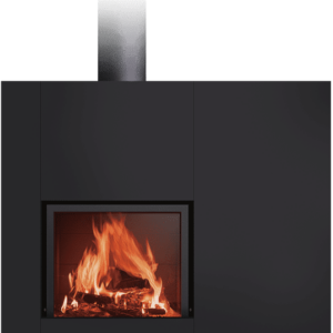 Stock Image - Stûv 21 Clad - Wood Insert Stuv America Wood Insert - Dunrite Chimney and Stove