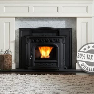 Stock Image - Harman Accentra52i-TC Pellet Insert Harman Pellet Insert - Dunrite Chimney and Stove
