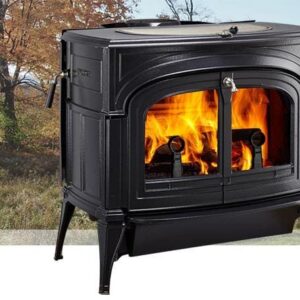 Stock Image - Vermont Castings Encore Wood Burning Stove Vermont Castings Wood Stove - Dunrite Chimney and Stove