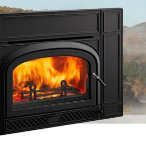 Stock Image - Vermont Castings Montpelier II Wood Burning Insert Vermont Castings Wood Insert - Dunrite Chimney and Stove